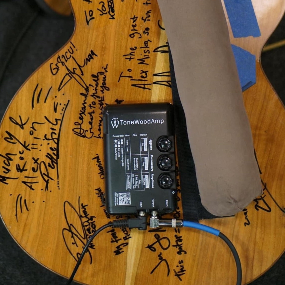 Tonewood Amp アコギ用エフェクト アコギの生音にエフェクトをMIX！ ToneWoodAmpが入荷しました