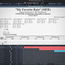 Load image into Gallery viewer, "My Favorite Rain" - Guitar Tab - Alexandr Misko