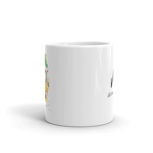 White glossy mug - Absence (+Logo)