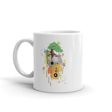 Load image into Gallery viewer, White glossy mug - Absence (+Logo)