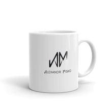Load image into Gallery viewer, White glossy mug - Waves (+Logo)